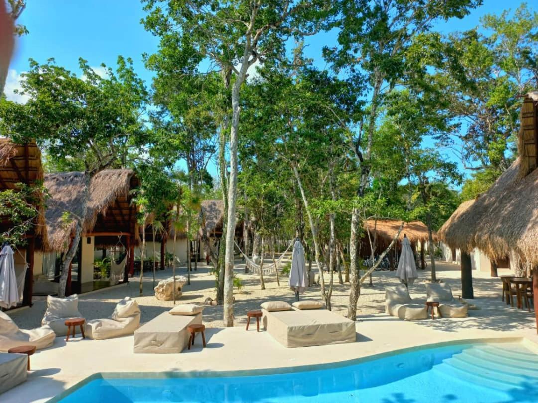 Отель Magic Xcacel Tulum Чемуйиль Экстерьер фото