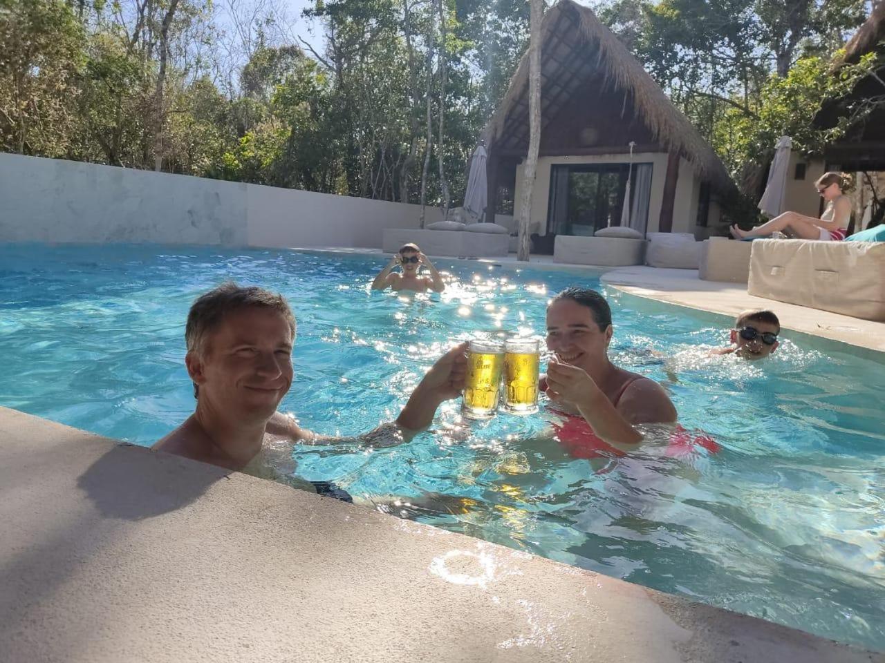 Отель Magic Xcacel Tulum Чемуйиль Экстерьер фото